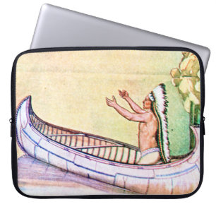 Hiawatha Magic Canoe Laptopschutzhülle