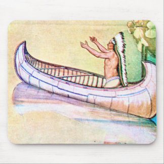 Hiawatha Magic Canoe Mousepad