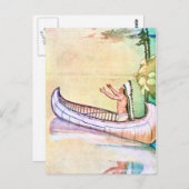 Hiawatha Magic Canoe Postkarte (Vorne/Hinten)