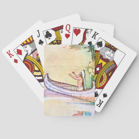 Hiawatha Magic Canoe Spielkarten (Rückseite)