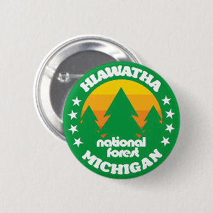 Hiawatha National Forest Button
