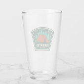 Hiawatha National Forest Camping Glas (Rückseite)