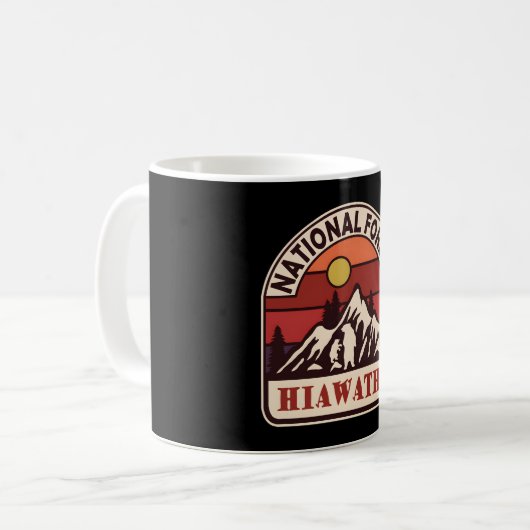 Hiawatha National Forest � Geheimnisse der Wildnis Kaffeetasse (Vorderseite Links)