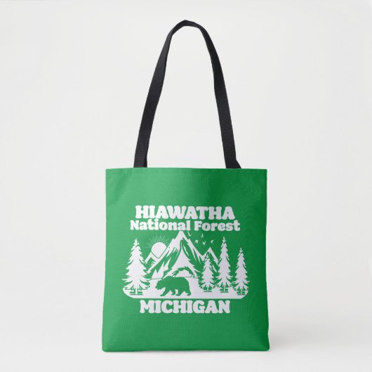 Hiawatha National Forest Michigan Tasche (Vorderseite)