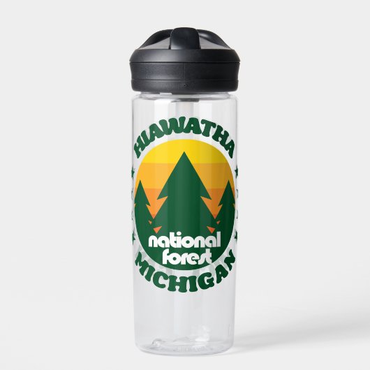 Hiawatha National Forest Trinkflasche (Vorderseite)