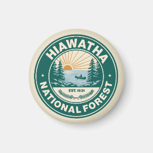 Hiawatha Nationalforst Magnet