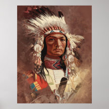 Hiawatha Native Amerikanische Ureinwohner Chief Po
