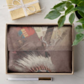 Hiawatha Native Amerikanische Ureinwohner Chief Po Seidenpapier (Geschenk)