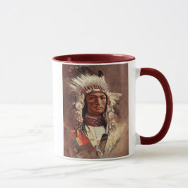 Hiawatha Native Amerikanische Ureinwohner Chief Po Tasse