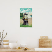 Hiawatha Portrait # 2 Poster (Küche)