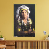 Hiawatha Portrait Leinwanddruck (Insitu (Wohnzimmer))