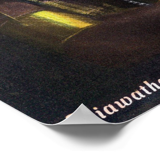 Hiawatha Portrait Poster (Ecke)