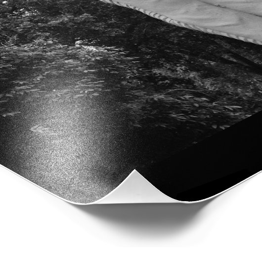 Hiawatha Statue Fotodruck (Ecke)