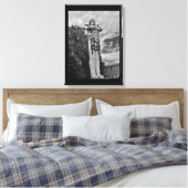 Hiawatha Statue Leinwanddruck (Insitu (Schlafzimmer))