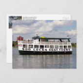 Hiawatha (Tourboot) Postkarte (Vorne/Hinten)