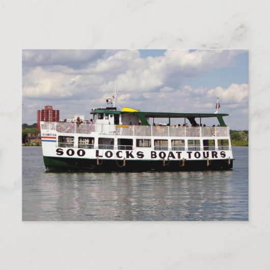 Hiawatha (Tourboot) Postkarte (Vorderseite)