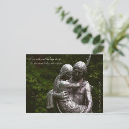 Hiawatha und Minnehaha Postcard Postkarte (Stehend Vorderseite)