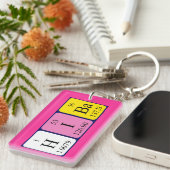 Hiba Periodenname Schlüsselring (Vorderseite rechts)