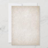 Hibachi Birthday Dinner Einladung (Rückseite)