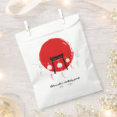 Hibachi Birthday Party Wind Chimes Furin Japanisch Geschenktütchen (Ausgeschnitten)