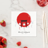 Hibachi Birthday Party Wind Chimes Furin Japanisch Serviette (Beispiel)