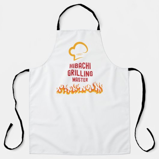 Hibachi Grill Master Schürze (Vorderseite)