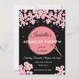 Hibachi Japanisches Abendessen Geburtstagsparty Ei Einladung