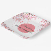 Hibachi Japanisches Dinner Geburtstagsparty Pappteller (Gewinkelt)