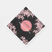 Hibachi Japanisches Dinner Geburtstagsparty Serviette (Ecke)