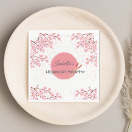 Hibachi Japanisches Dinner Geburtstagsparty Serviette