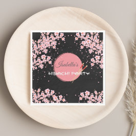 Hibachi Japanisches Dinner Geburtstagsparty Serviette