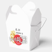 Hibachi Koch Japanisch Sushi GRILLEN Dragon Birthd Geschenkschachtel (Geöffnet)