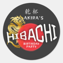 Hibachi Koch japanische GRILLEN Sushi Dragon Birth