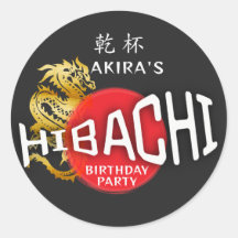 Hibachi Koch japanische GRILLEN Sushi Dragon Birth