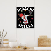 Hibachi Lover Hibacl Koch Gift Men Hibachi Poster (Küche)