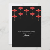 Hibachi Theme Geburtstag Privater Koch Japanisches Dankeskarte (Vorderseite)