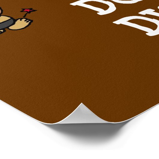 Hibernating Man Höhle Poster (Ecke)