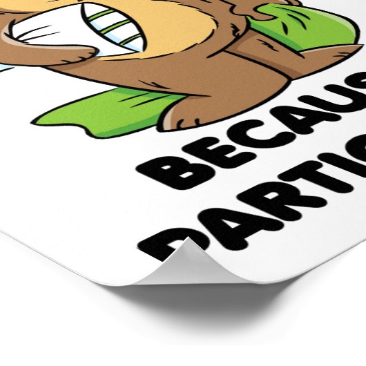 Hibernation Funny Poster (Ecke)