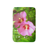 Hibiscus Bath Mat Badematte (Vorderseite Vertikal)