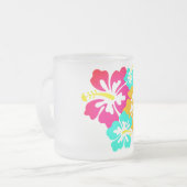 Hibiscus Flower Mattglastasse (Vorderseite Links)