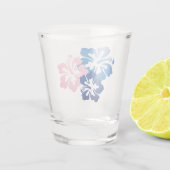 Hibiscus Flower Schnapsglas (Rückseite)