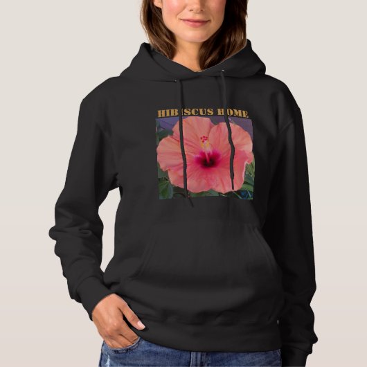 HIBISCUS HOME HOODIE (Vorderseite)