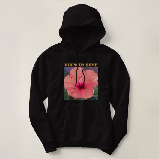 HIBISCUS HOME HOODIE (Design vorne)
