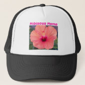 Hibiscus Home Truckerkappe (Vorderseite)
