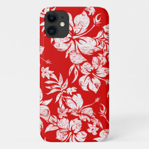 Hibiscus Pareau Hawaiianische Blumen Rot Case-Mate iPhone Hülle