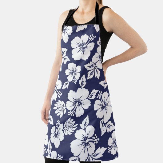 Hibiscus pattern schürze (InSitu)