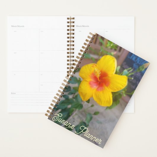 Hibiscus-Planer - Originalfotografie Planer (Anzeige)
