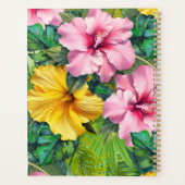 Hibiscus Tropical Nature Design Planner Planer (Rückseite)