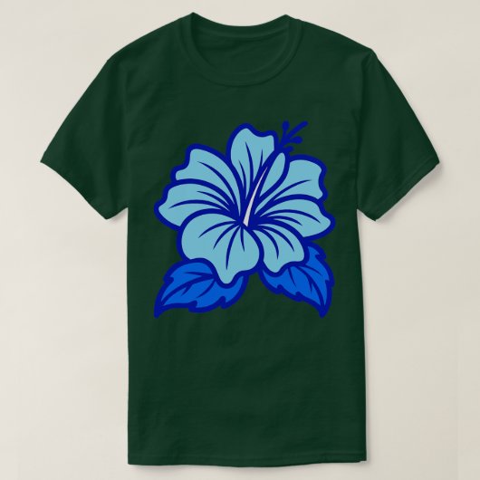 Hibiscus TShirt 10 (Design vorne)