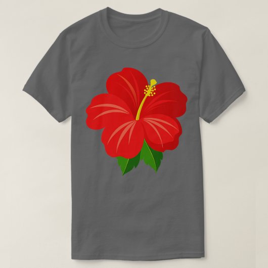 Hibiscus TShirt 3 (Design vorne)